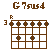 ������: G7sus4